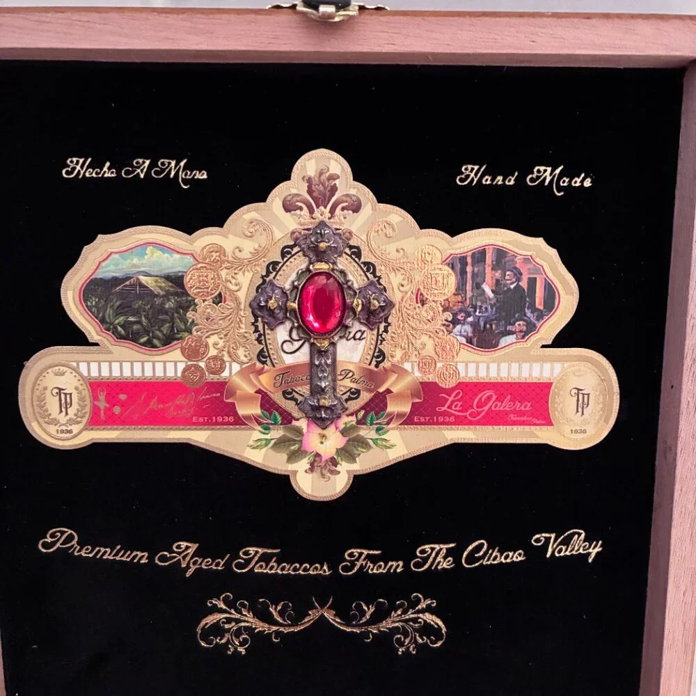 SUEÑOS de Saundra Upcycled, Le Galera Cigar Box, ARTFUL STORAGE